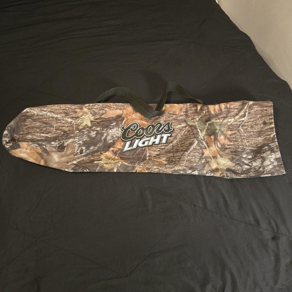 Coors Other - Coors Light Beer Camo Soft Gun Case Logo Carry Bag Camouflage Hunting Sleeve